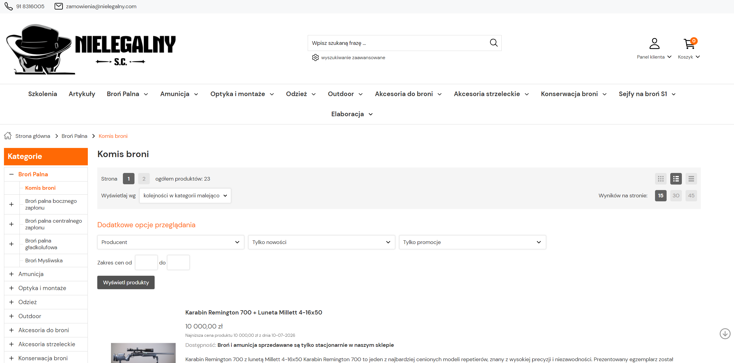 Broń myśliwska z komisu - kiedy to dobre rozwiązanie dla myśliwego ze Szczecina i okolic?