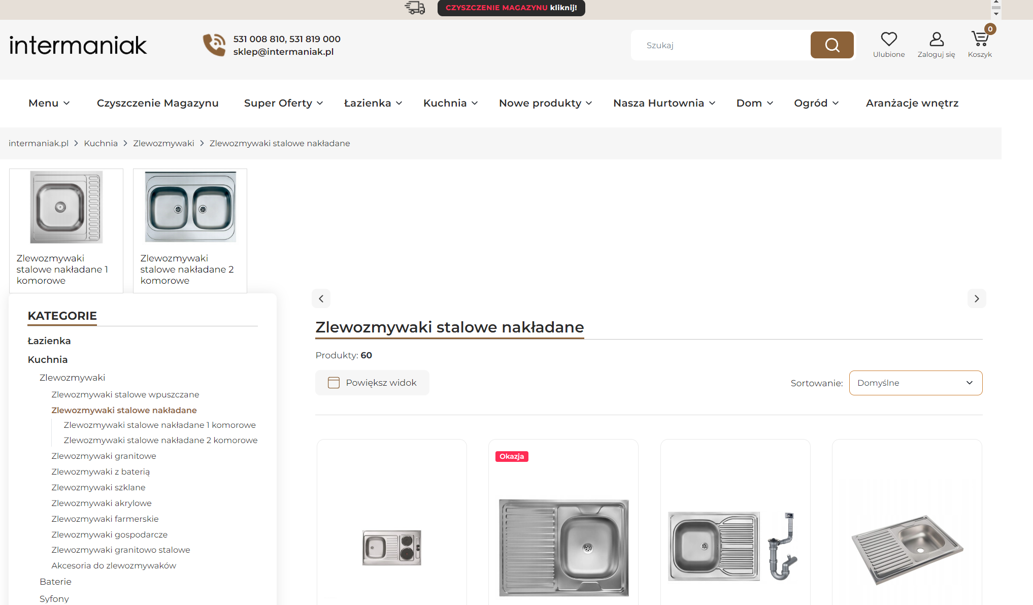 Co warto wiedzieć o zlewozmywakach nakładanych?