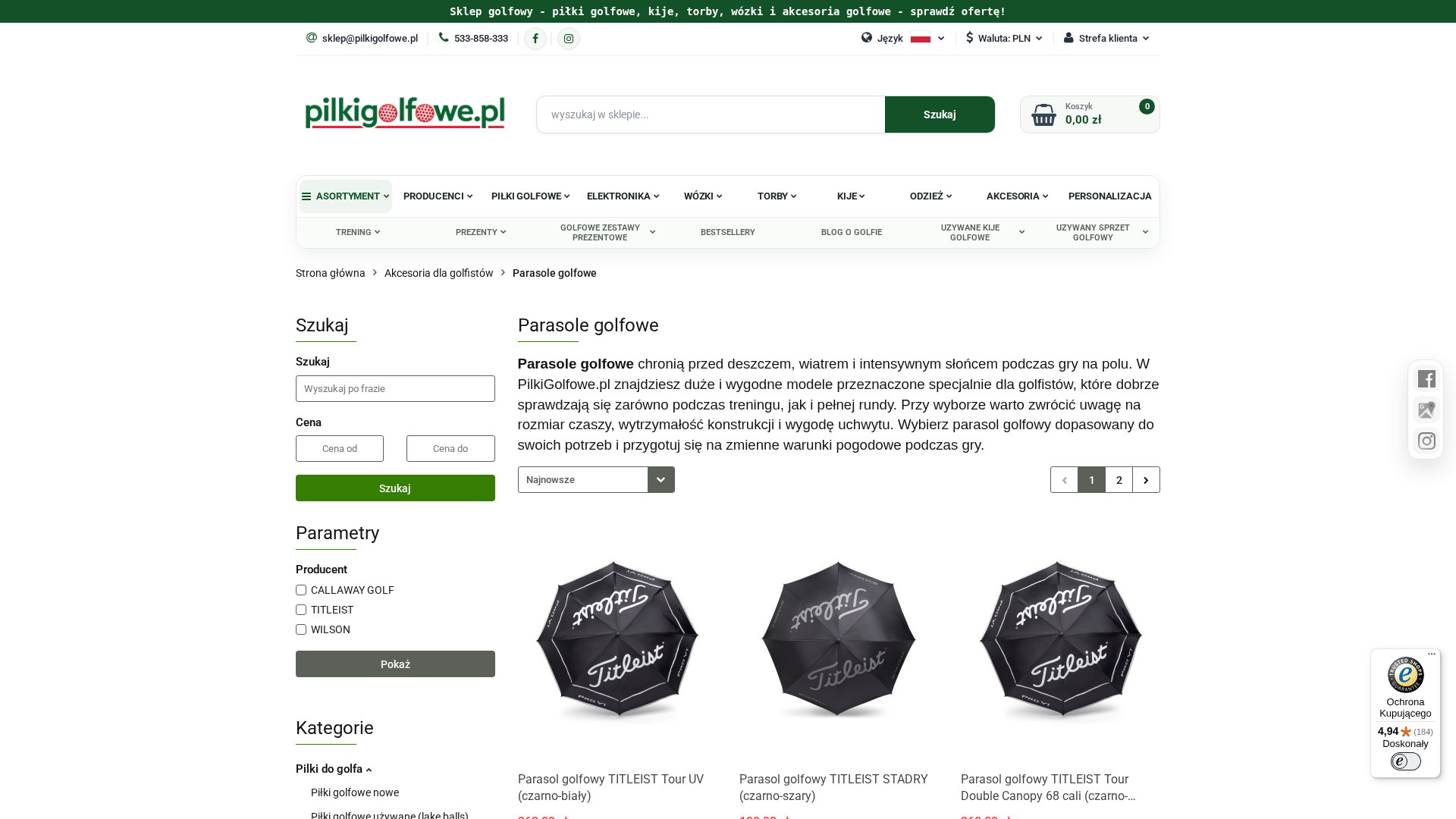 Jak wybrać parasol golfowy, który sprawdzi się przy wietrze i deszczu?