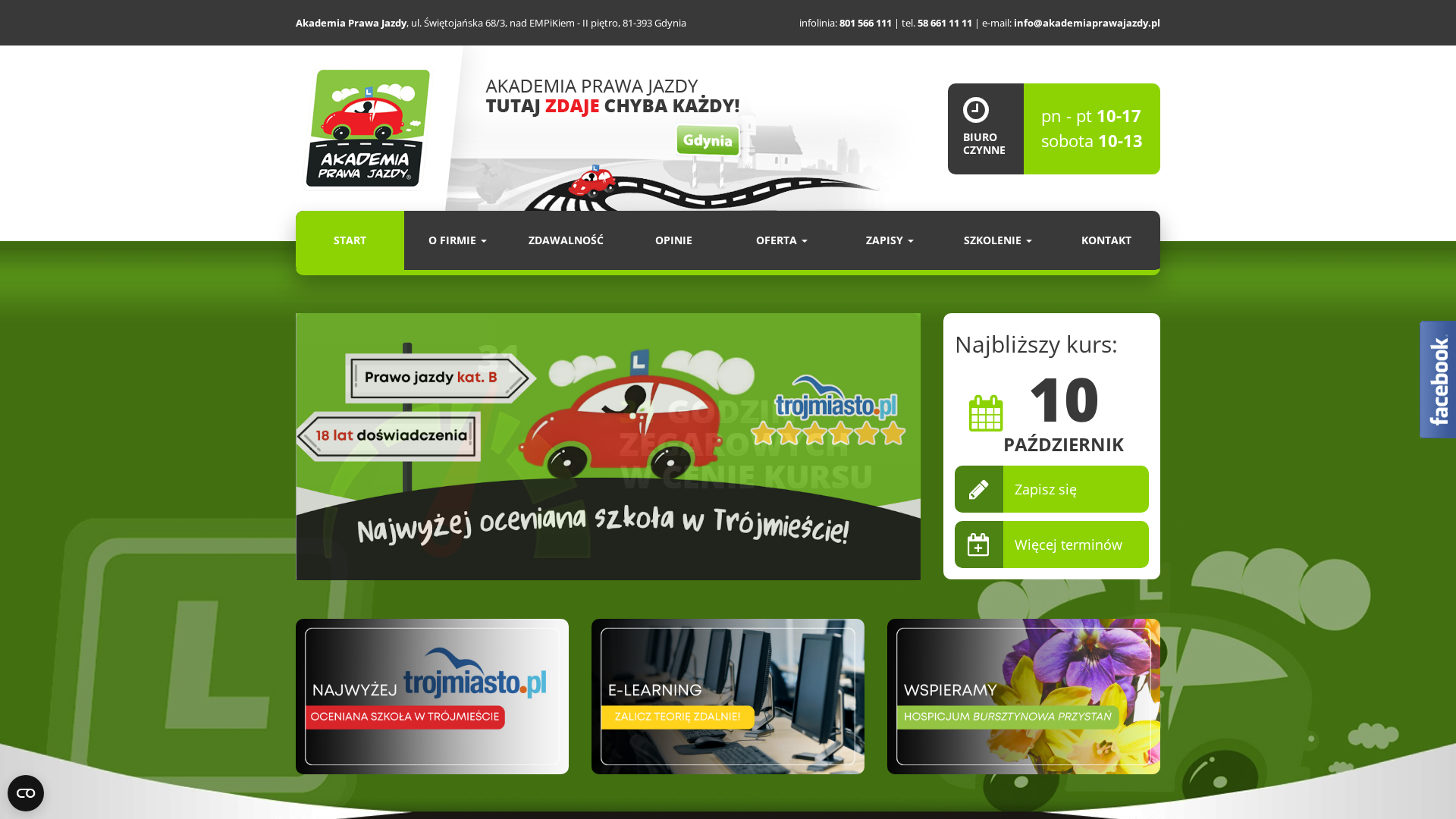 Akademia Prawa Jazdy - Nauka jazdy Gdynia
