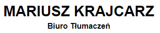 Mariusz Krajcarz - Tłumacz Przysięgły języka niderlandzkiego