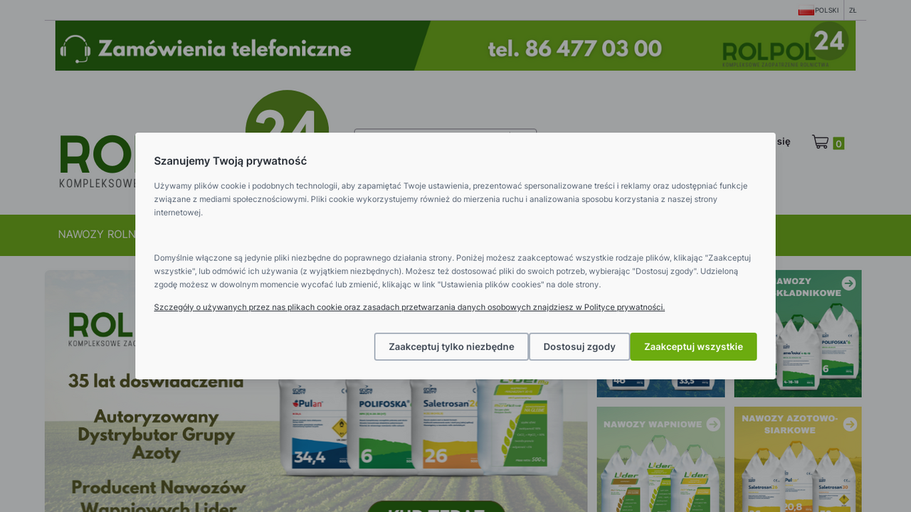 Podgląd strony Rolpol24