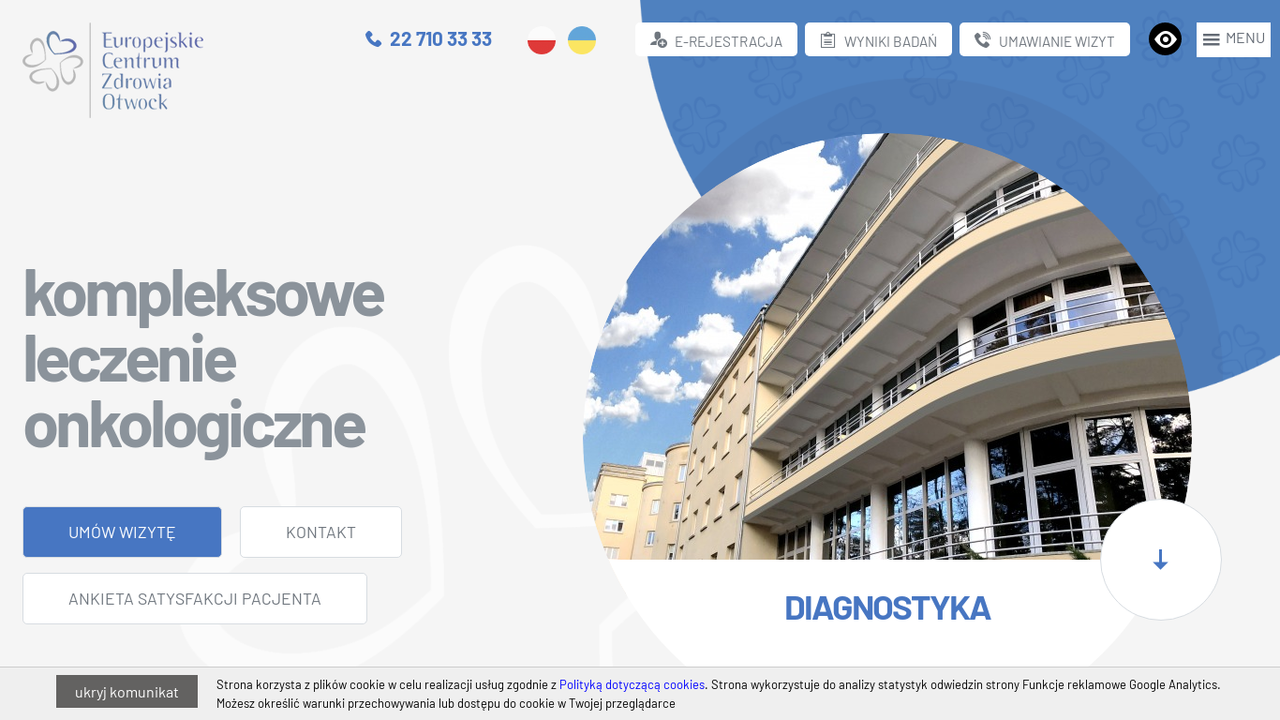 Podgląd strony ECZ Otwock