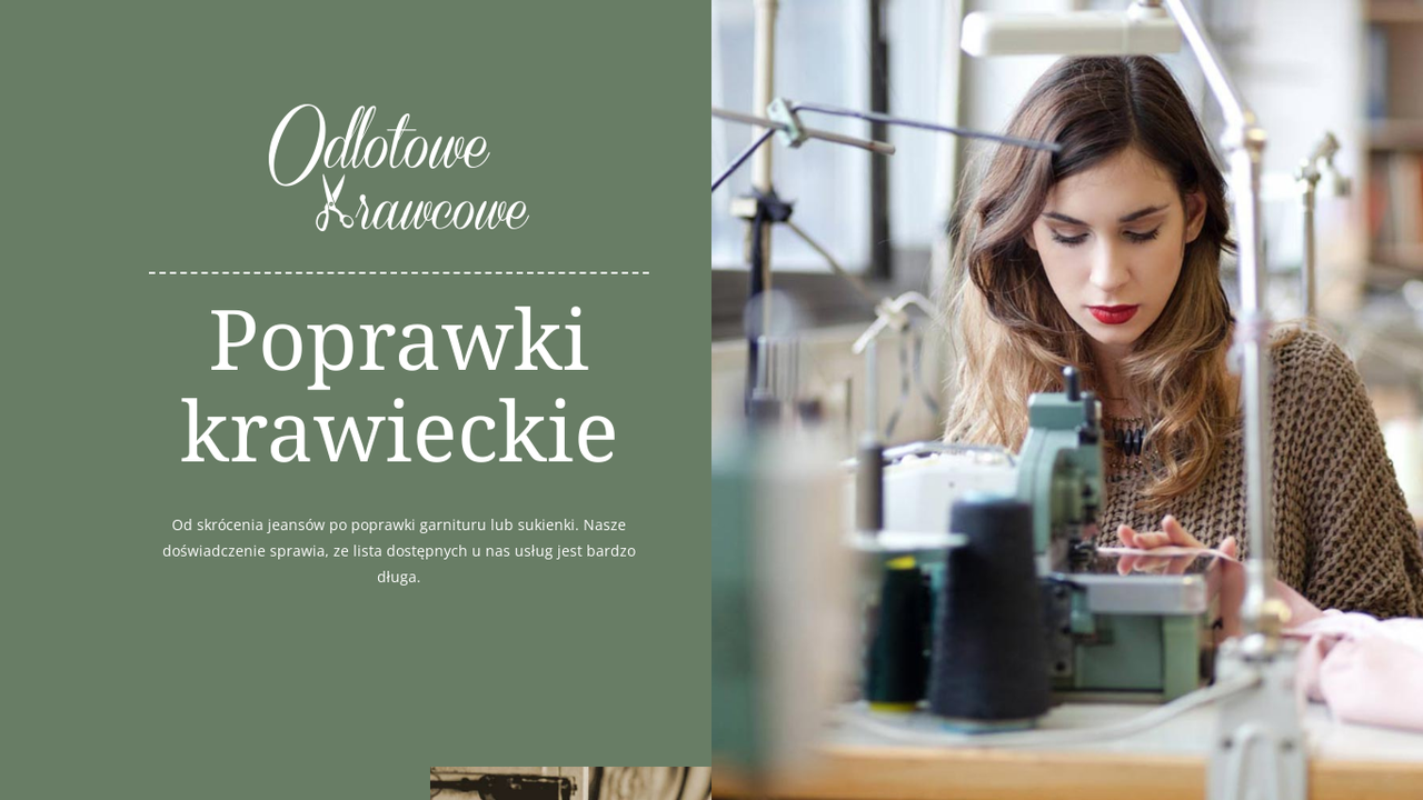 Podgląd strony Odlotowe Krawcowe